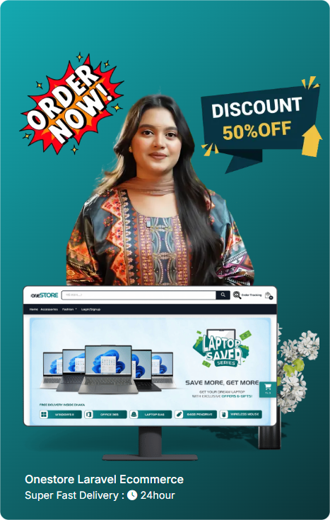 Onestore laravel Ecommerce ad