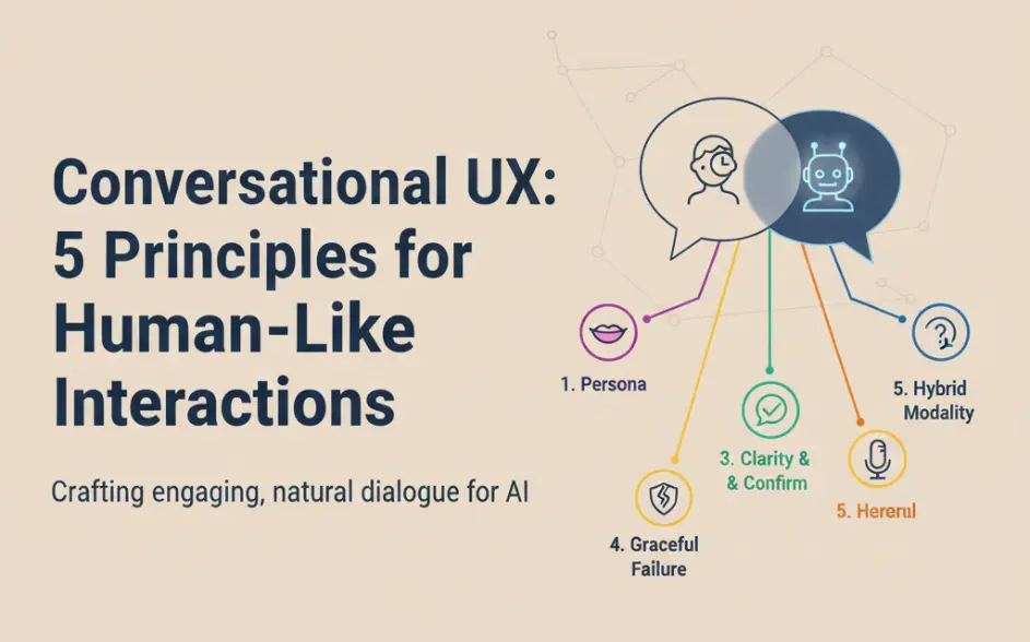 Conversational UX: 5 Principles for Human-Like Interactions