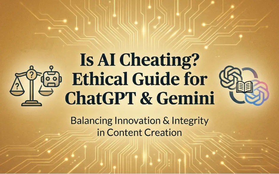Is AI Cheating? Ethical Guide for ChatGPT & Gemini