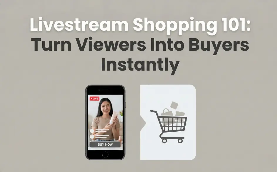 Livestream Shopping 101: Turn Viewers Into Buyers Instantly