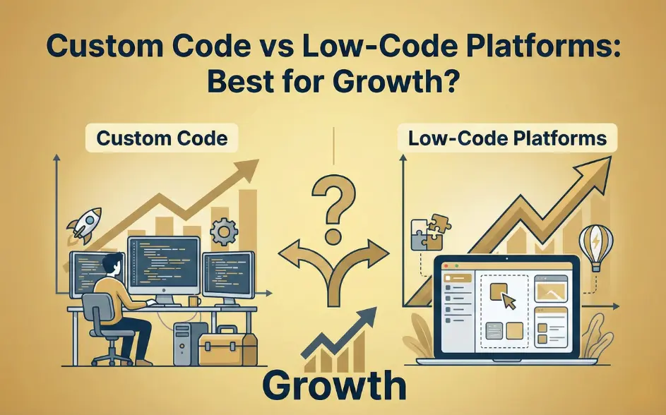 Custom Code vs Low-Code Platforms: Best for Growth?