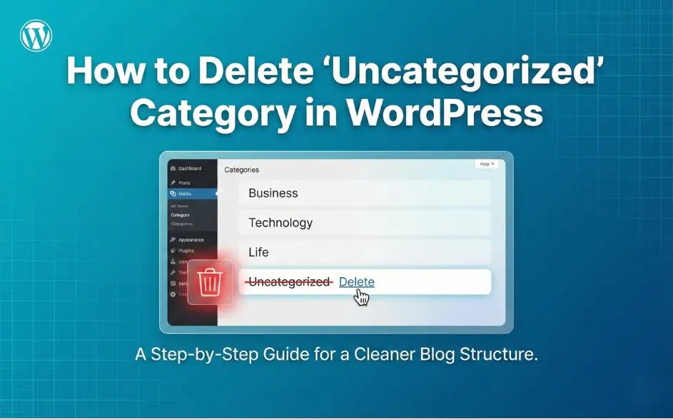 How to Delete "Uncategorized" Category in WordPress