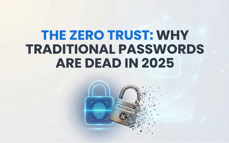 The Zero Trust: Why Traditional Passwords Are Dead in 2025